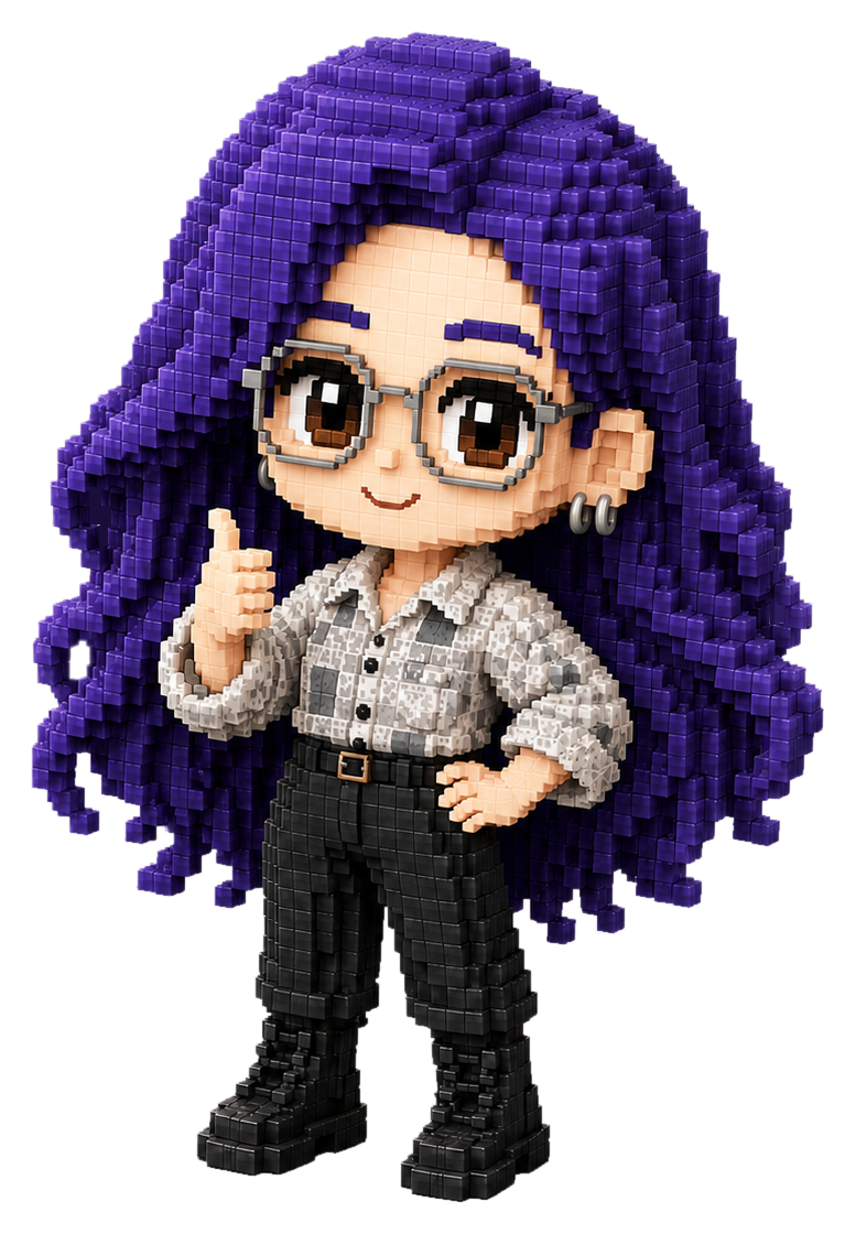 Bangurado voxel character